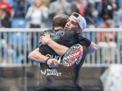 Paquito Navarro y la lluvia protagonistas del inicio del Sevilla Premier Padel P2 Paquito Navarro y Juan Lebrón comienzan con buen pie su andadura en el Sevilla Premier Padel P2
