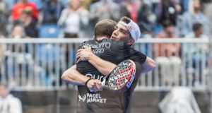 Paquito Navarro y Juan Lebrón comienzan con buen pie su andadura en el Sevilla Premier Padel P2