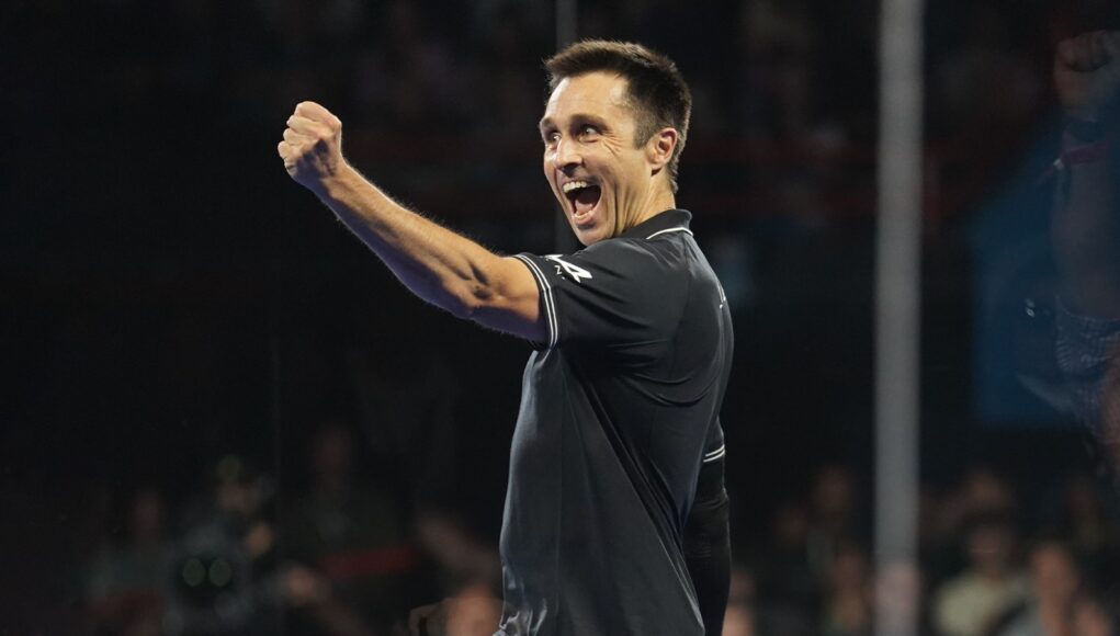 23 May_Belasteguin Un partido más para Fernando Belasteguín y Juan Tello en el Mar del Plata Premier Padel P1