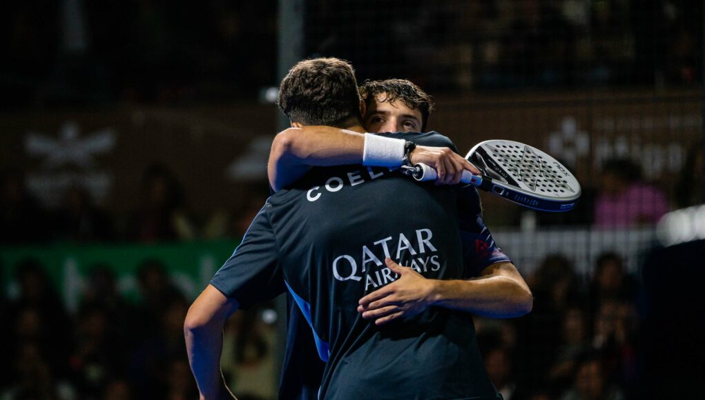 GN1PV9KXgAE0Ysl Tapia y Coello salvan dos pelotas de partido y serán los rivales de Chingotto y Galán en la final del P2 de Asunción