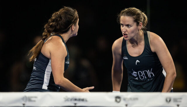 Ari Sánchez y Paula Josemaría son las primeras campeonas de Premier Padel en Argentina Ari Sánchez y Paula Josemaría son las primeras campeonas de Premier Padel en Argentina