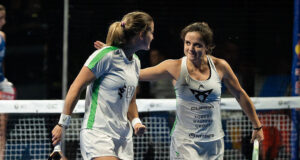 Ari Sánchez y Paula Josemaría serán las rivales de Delfi Brea y Bea González en la final del Mar del Plata Premier Padel P1
