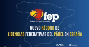 La Federación Española de Pádel registra un nuevo récord de licencias