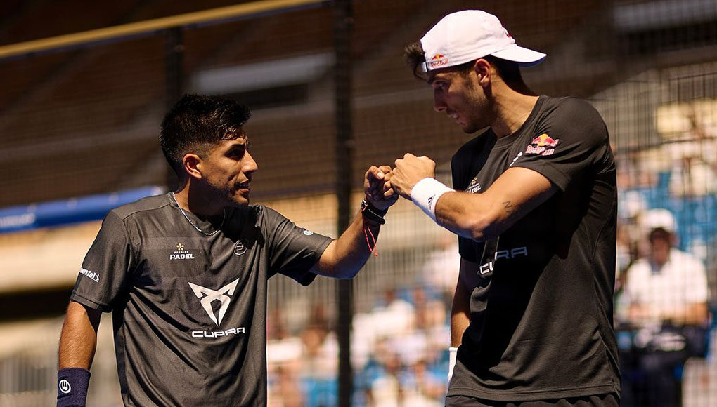 galanchingosevilla Ale Galán y Fede Chingotto alargan en Paraguay su idilio con la victoria
