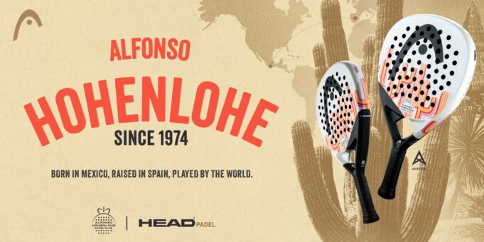 HEAD PADEL crea una edición limitada en honor al príncipe Alfonso de Hohenlohe HEAD PADEL crea una edición limitada en honor al príncipe Alfonso de Hohenlohe