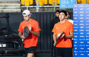 Trabajada victoria de Libaak y Augsburger en el inicio del cuadro final del Santiago Premier Padel P1 Libaak y Augsburger ya están en los dieciseisavos de final del Santiago Premier Padel P1