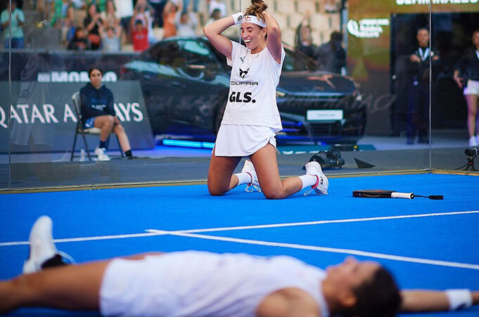 Delfi Brea y Bea González disputarán la final en Sevilla tras levantar un 5-0 en el tercer set