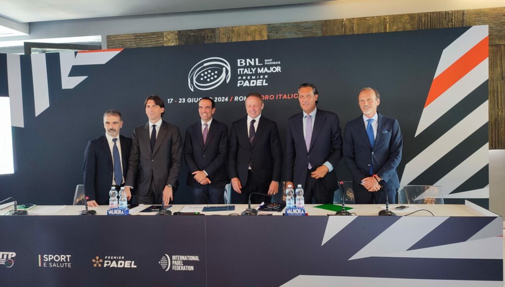 Presentación oficial del Italy Major Premier Padel 2024