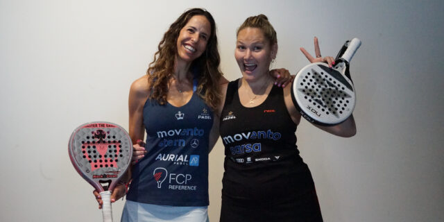 Marta Marrero y Aranza Osoro: «Tomar la decisión fue muy fácil. Hemos jugado muchísimos partidos en contra, por lo que sabemos lo que es cada una tanto fuera como dentro de la pista» Marta Marrero y Aranza Osoro: "Tomar la decisión fue muy fácil. Hemos jugado muchísimos partidos en contra, por lo que sabemos lo que es cada una tanto fuera como dentro de la pista"