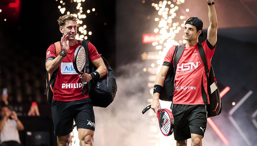 alexmomofinalburdeos Momo González y Álex Ruiz vencen a Bela y Tello y disputarán la final del P2 de Burdeos