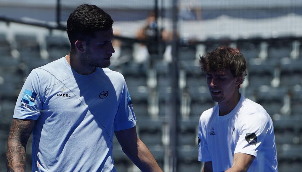 Edu Alonso y Álex Arroyo arrancan con victoria su último torneo juntos