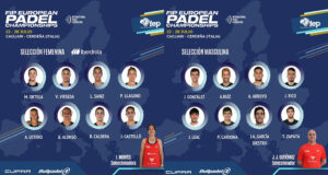Convocatoria de España para el Campeonato de Europa de Pádel
