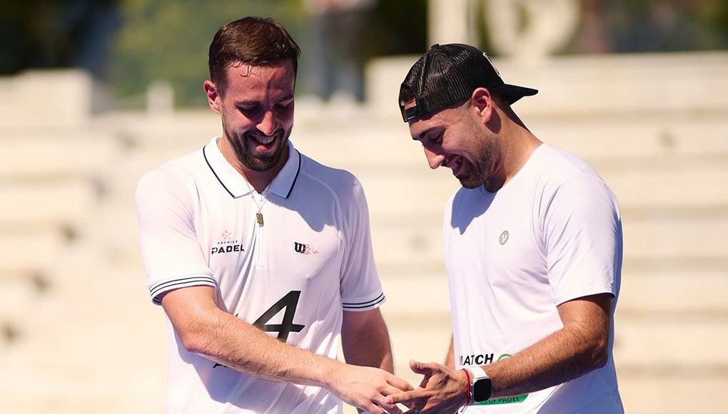 luchozas Lucho Capra y Álex Chozas arrancan con victoria su último torneo juntos
