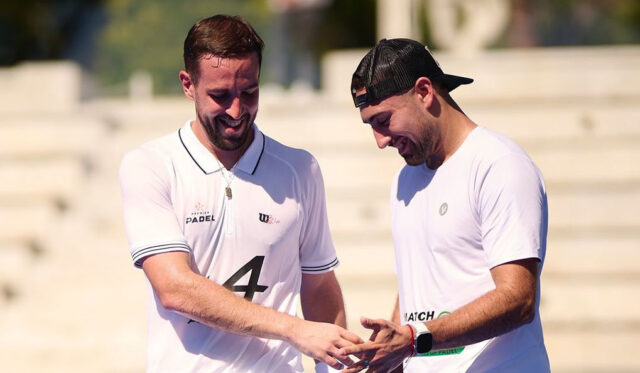 Lucho Capra y Álex Chozas arrancan con victoria su último torneo juntos Lucho Capra y Álex Chozas arrancan con victoria su último torneo juntos