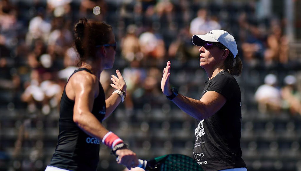 pattyluciaromafinal Patty Llaguno y Lucía Sainz acaban con la racha de Claudia Fernández y Gemma Triay y disputarán la final del Italy Major
