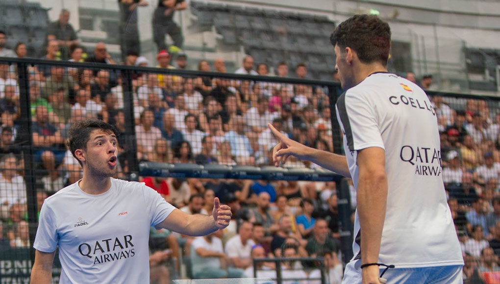 tapiacoellofinalroma Agustín Tapia y Arturo Coello pelearán por revalidar el título en el Italy Major