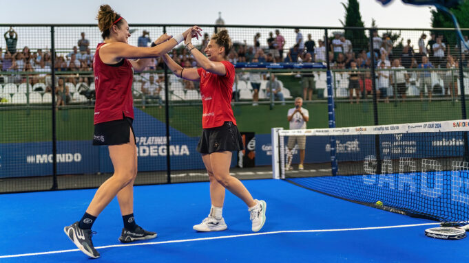 Carolina Orsi y Nuria Rodríguez son las campeonas del FIP Platinum Sardegna Carolina Orsi y Nuria Rodríguez son las campeonas del FIP Platinum Sardegna