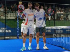 Momo González y Edu Alonso debutan como pareja ganando el FIP Platinum Sardegna FIP Star Gran Canaria, de Momo González a Marta Marrero