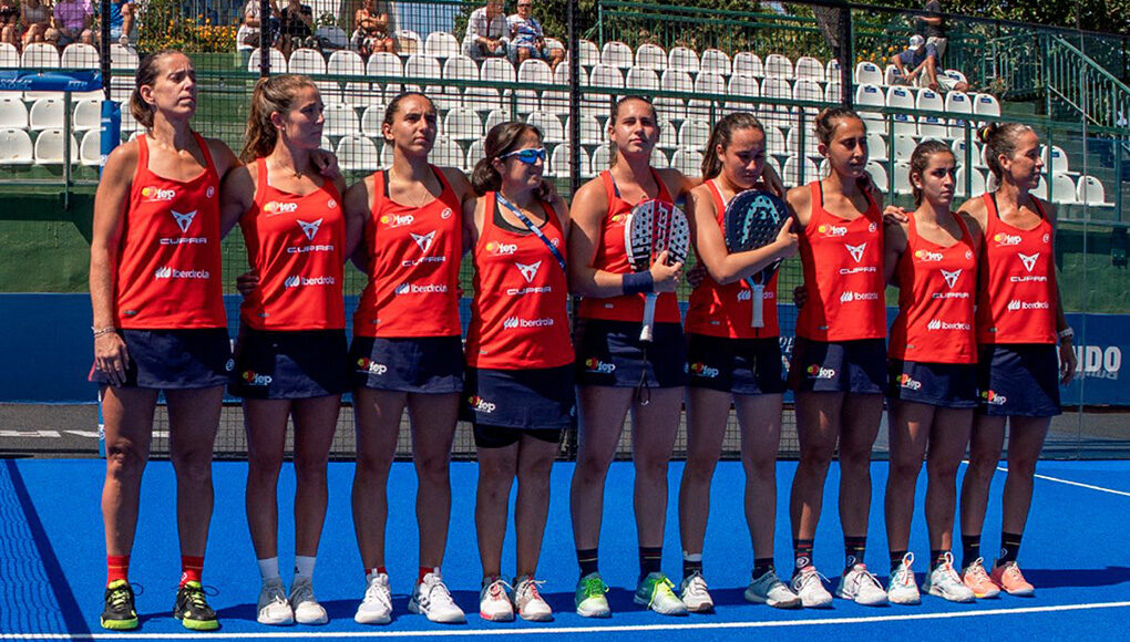 GTfUknJX0AAA-nU La selección femenina de España vence a Italia y revalida su título en el Campeonato Europeo de Pádel