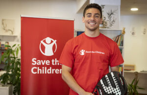 Martín Di Nenno se convierte en embajador de Save the Children España: "Los niños y las niñas son el futuro y quiero apoyarles para que puedan sacar todo su potencial"
