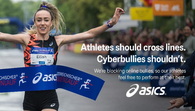 ASICS se compromete a proteger el bienestar mental de sus atletas contra el ciberacoso