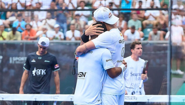 Chingotto y Galán se llevan el partidazo ante Lebrón y Navarro Chingotto y Galán se llevan el partidazo ante Lebrón y Navarro