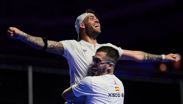 Xisco Gil y Gonza Alfonso eliminan a Lucho Capra y Maxi Sánchez en el Málaga P1 Xisco Gil y Gonza Alfonso eliminan a Lucho Capra y Maxi Sánchez en el Málaga P1