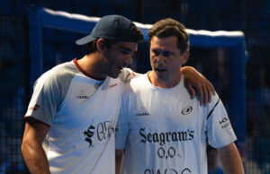 Paquito Navarro, Juan Lebrón y los Superpibes se resisten a despedirse y ya están en las semifinales del Málaga Premier Padel P1 Paquito Navarro y Juan Lebrón se resisten a despedirse y ya están en las semifinales del Málaga Premier Padel P1