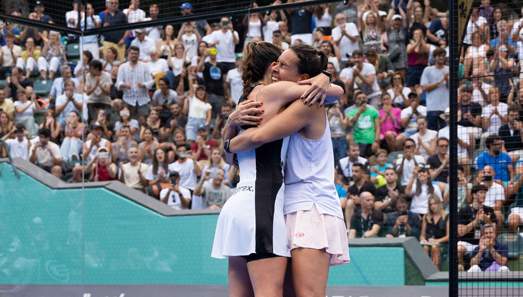 Marta Ortega y Sofia Araújo vencen a las nº1 y se proclaman campeonas del Genova Premier Padel P2