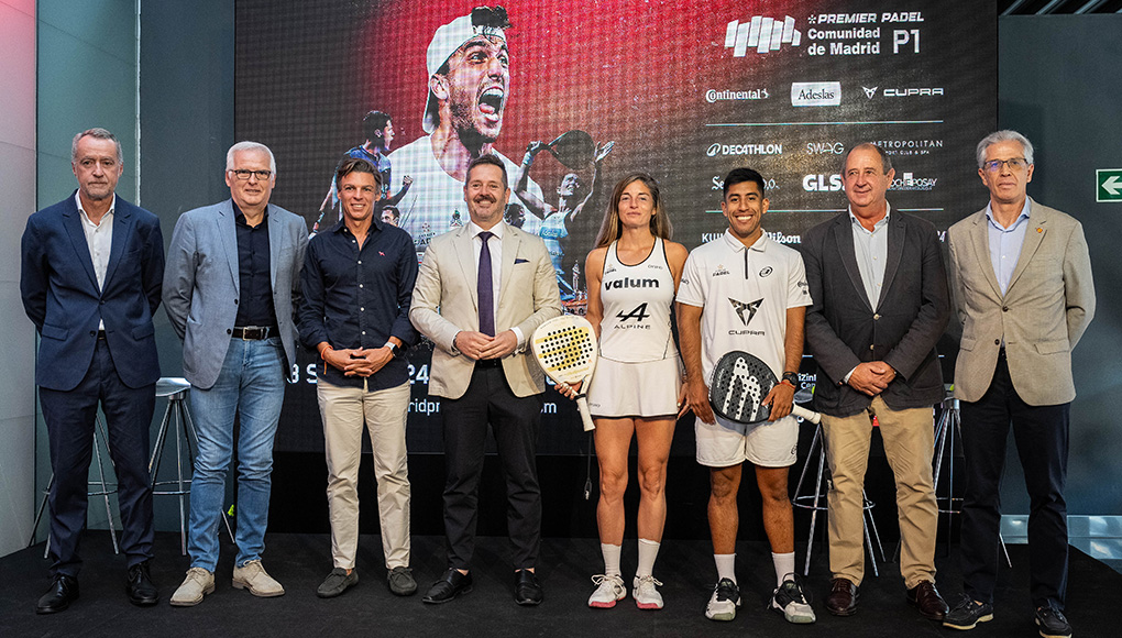 presentacionmadridp1 Ale Salazar y Fede Chingotto en la presentación del Comunidad de Madrid Premier Padel P1: “Ilusionados por jugar en Madrid, la capital mundial del pádel”