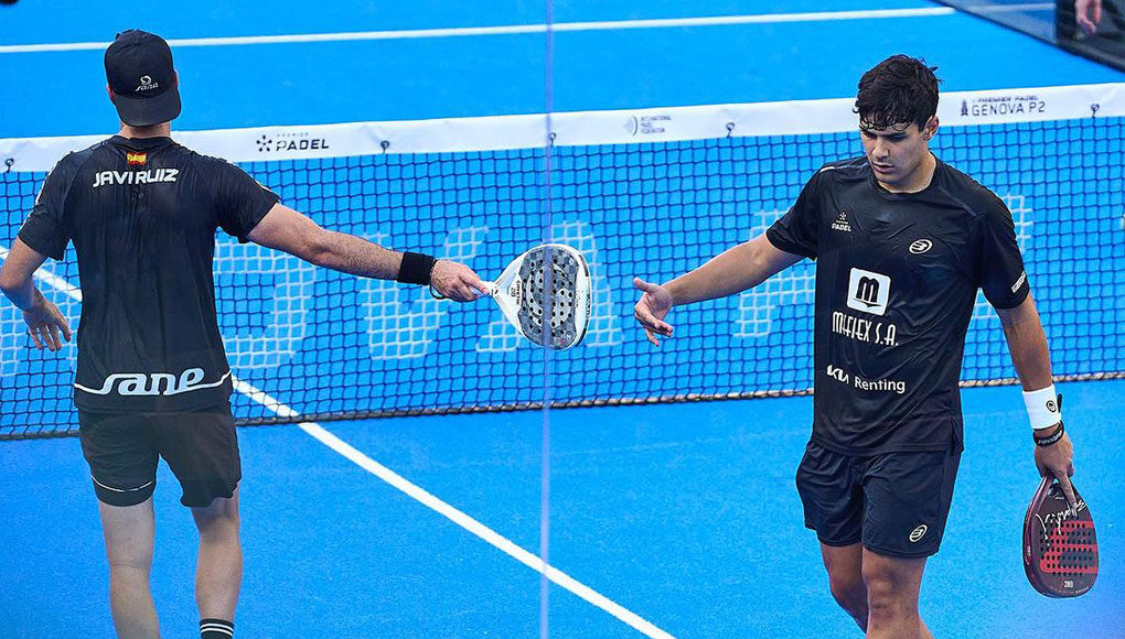 ruizcardonaoctavosgenova Cardona y Ruiz eliminan a Tello y Bela en los octavos del Genova Premier Padel P2