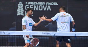 Sanyo Gutiérrez y Álex Arroyo debutan con victoria en Génova