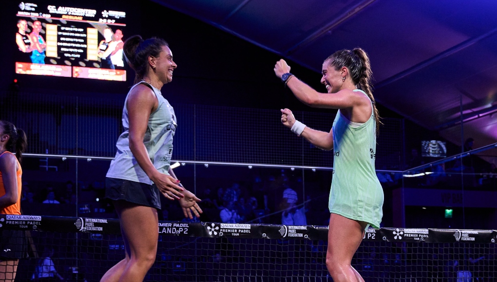 GUEW7s6XQAACnYV Marta Ortega y Sofia Araújo serán las rivales de las nº1 en la final del Finland Premier Padel P2