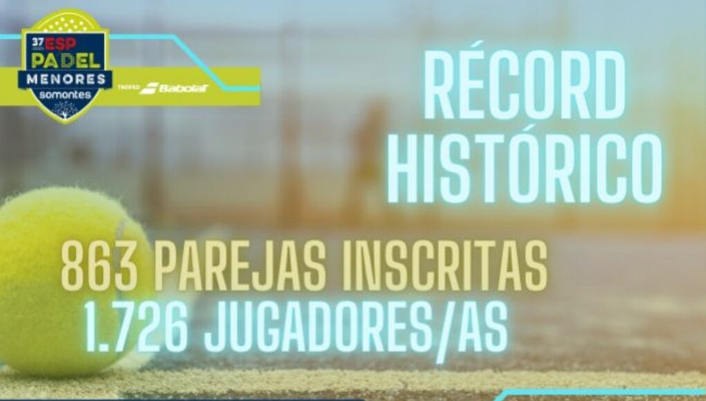 GUiOxVMWcAAN_ej Récord histórico de inscripciones en el Campeonato de España de Menores 2024