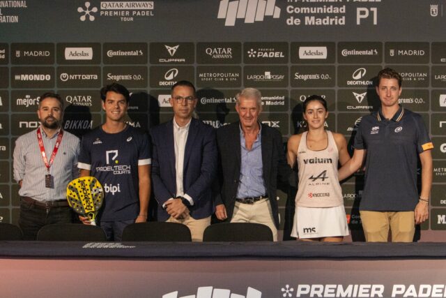 Cruces del Madrid Premier Padel P1: vuelven las primeras parejas del ranking Madrid Premier Padel P1
