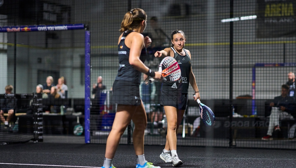 andreaalejandrasemisfinland Alejandra Alonso y Andrea Ustero retan a las número uno en las semifinales del Finland Premier Padel P2