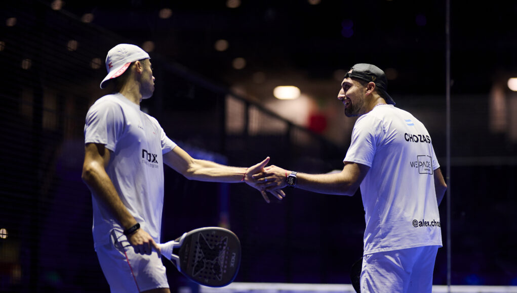 Premier Padel Los 'bombarderos' Leo Augsburger y Álex Chozas debutan con victoria y ya les esperan Tapia y Coello en segunda ronda