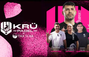 Krü Esports, propiedad de Kun Agüero y Leo Messi, se une a Hexagon Cup con su equipo Krü Padel by Taktika