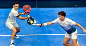 El vallisoletano Javier Martínez y Guillermo Collado apean a Miguel Lamperti y Denis Perino de la previa del Valladolid Premier Padel P2