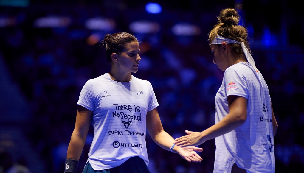 delfibeafinalmadrid Delfi Brea y Bea González