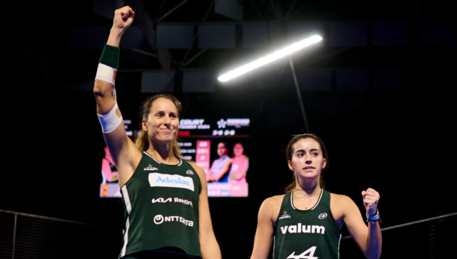 Partidazo de Claudia Fernández y Gemma Triay para proclamarse campeonas en Valladolid Partidazo de Claudia Fernández y Gemma Triay para proclamarse campeonas en Valladolid