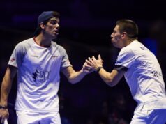 Di Nenno y Lebrón siguen imbatidos y se citan en las semifinales del P1 de Madrid con los número uno