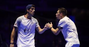 Di Nenno y Lebrón siguen imbatidos y se citan en las semifinales del P1 de Madrid con los número uno