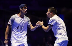Di Nenno y Lebrón siguen imbatidos y se citan en las semifinales del P1 de Madrid con los número uno Di Nenno y Lebrón siguen imbatidos y se citan en las semifinales del P1 de Madrid con los número uno