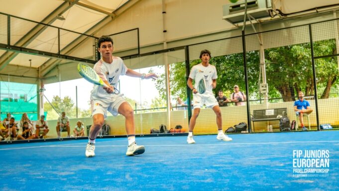 Francia e Italia desafían a España en las finales del FIP Juniors European Padel Championships