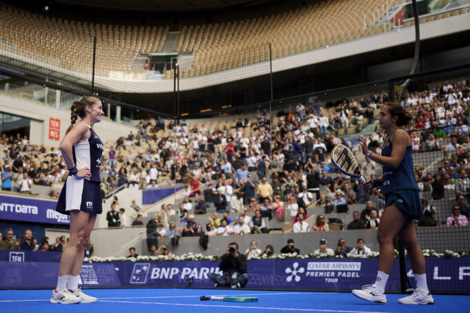 Remontada épica de Ale Salazar y Jessica Castelló ante las número dos en los cuartos del Major de París Remontada épica de Ale Salazar y Jessica Castelló ante las número dos en los cuartos del Major de París