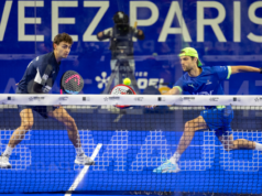 La pelea por ganar la red en pádel La pelea por ganar la red en pádel