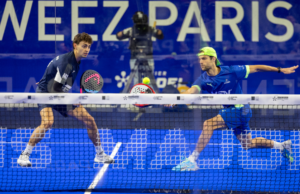 La pelea por ganar la red en pádel