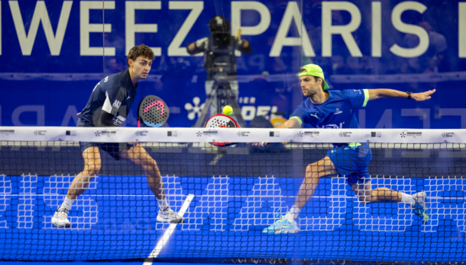 La pelea por ganar la red en pádel La pelea por ganar la red en pádel