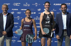 Tamara Icardo y Claudia Jensen se proclaman campeonas del FIP Platinum Marbella Tamara Icardo y Claudia Jensen se proclaman campeonas del FIP Platinum Marbella